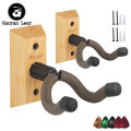 Muspor Guitar Hanger Wall Mount With 5 Picks Acoustic Electric Bass Guitar Wall Hook Hanger Accessories For Bass Ukulele.