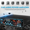 12v 220v 800w Bluetooth 5.0 Amplifier For Speakers 2.0 Channel Car Audio Power Amp Bass Hifi Music Player Aux Fm Tf With Remote. 
