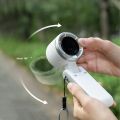 Turbo Fan HandheldRechargeable Fan Portable Mini Hand Fan USB Rechargeable Foldable Hanging Neck Fan 3600mAh USB Mini Portable Small Turbo Fan. 