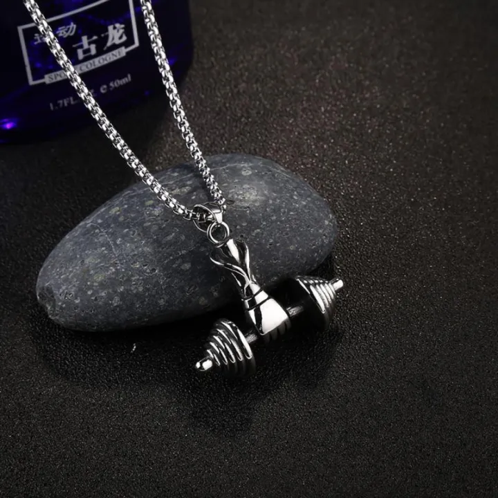 New%20Fashionable%20Dumbbell%20pendant%20men%20Gym%20Bodybuilding%20Weight%20Lifting%20Jewelry%20Charm%20Fitness%20For%20Men's%20Necklace%20-%20Image%207