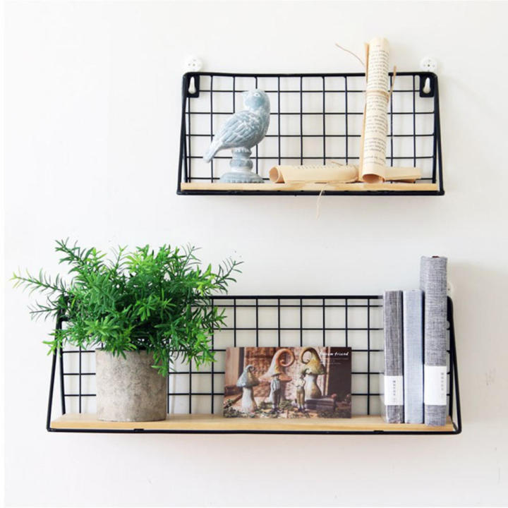 Diy%20Opknoping%20Rack%20Muur%20Display%20Art%20Opbergdoos%20Mand%20Mesh%20Plank%20Rack%20Houder%20Organizer%20Thuis%20Wanddecoratie%20Ijzeren%20Rooster%20Decor%20-%20Image%204