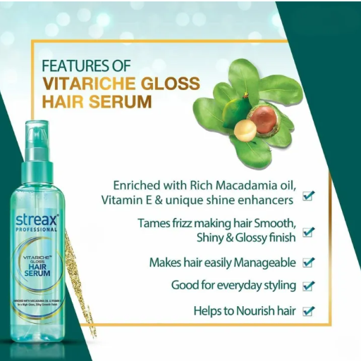 Streax%20Professional%20Vitariche%20Gloss%20Hair%20Serum%20-%2045ml%20-%20Image%203