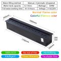 New 3D Flame Water Gas Flame Humidifier with 5-year warranty Silent water mist Automatic drainage 3D steam fireplace. 