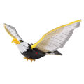 1Pc Luminous Bird Repellent Hanging Eagle with Music Flying Bird Scarer Garden Layor.