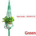 Nylon rope tassel flower pot hanging basket net knot rope bracket. 