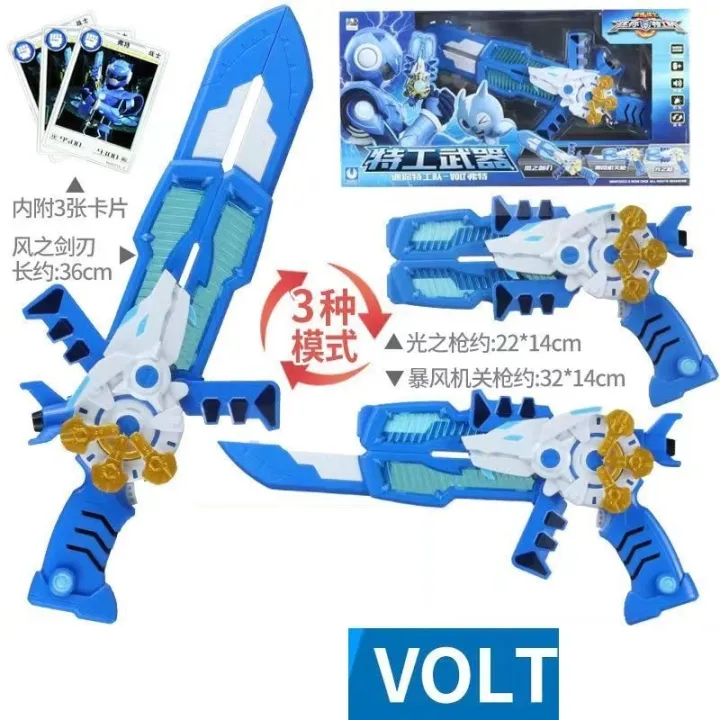 MiniForce%20X%20Deformation%20Gun%20Mini%20Force%20Three%20Mode%20Transformation%20Toys%20with%20Sound%20and%20Light%20Action%20Figures%20Toy%20Kids%20-%20Image%204