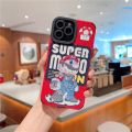 100% Quality+COD Cartoon cute Mario All inclusive fall protection Phone Case for IPhone 14 13 12 11 Pro Max X XS XR 8 7 Plus Dirt Resistant Soft TPU Shell.