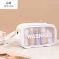3/1 pieces /set Waterproof Makeup Bag for Women Ladies Travel Wash Bag Organizer Cosmetic case toiletries Clear Transparent Makeup bag pouch Toiletry box for Female Girls. 