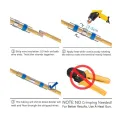 Self Solder Heat Shrink Butt Connectors with Solder, Waterproof Solder Wire Connectors, Solder Sleeves for All Electrical Solder Wire Splicing & Repair (130Pcs). 
