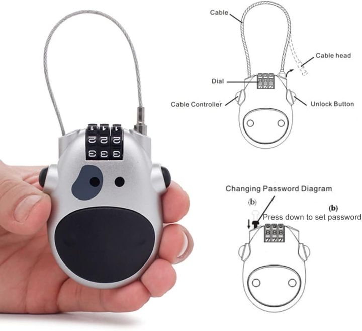 Cow%20Resettable%20Combination%20Travel%20Lock,%203-Digit%20Cable%20Lock%20for%20Suitcases,%20Filing%20Cabinets,%20Luggage,%20Suitcase,%20Luggage%20Locks,%20School%20Gym%20Loose%20-%20Image%202