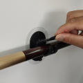 Self Adhesive Curtain Rod Brackets Removable ABS 2PCS Rod Holders Nail Free Adjustable Adhesive Hooks for Home Decor Rental Apartments DIY Enthusiasts Window Treatment Quick Setup.