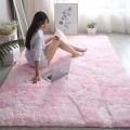 Nordic Tie Dyeing Rug Carpet Soft Cotton alfombra Grey tapis salon Floor Mat Plush Area Rugs Carpets For Living Room Bedroom. 