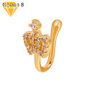 Septum Rings Eye-catching Easy to Wear Women Nose Rings Hoop.