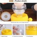 【Trending Now】 Cooking Whisk Eggs Mixing Egg Yolk Shaker Manual Puller Baking Tools Eggs Spin Mixer. 