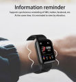 D116 Plus Smart Watch Bracelets Fitness Tracker By Mart One. 
