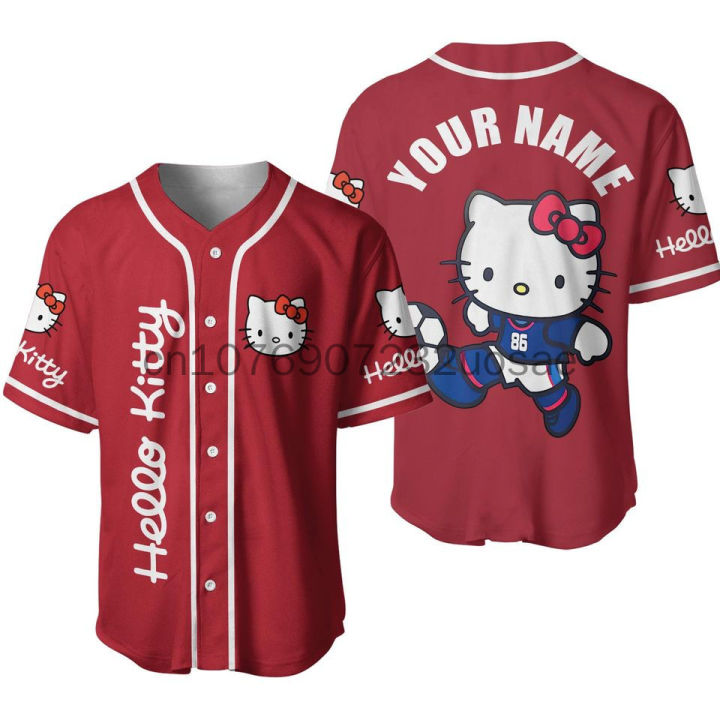 New%20Hello%20Kitty%20Baseball%20Lovely%20Personalized%20Cartoon%20Print%20Baseball%20Jersey%20Shirts%20Outdoor%20Sports%20Casual%20Men%20Women%20Kids%20Tops%20-%20Image%204