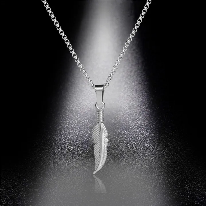 Stainless%20Steel%20Necklaces%20Long%20Feathers%20Hip%20Hop%20Pendant%20Chain%20Choker%20Charm%20Fashion%20Necklace%20for%20Men%20Jewelry%20Party%20Friends%20Gift%20-%20Image%208