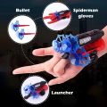 Disney Spider Mans Toys Kid Wrist Launcher Toy Set Super Hero Movie Figures Cosplay Glove Soft Bullet Birthday Gift for Children. 