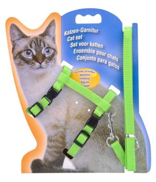 Adjustable%20Nylon%20Pet%20Cat%20Harness%20and%20Leash%20~%20Kitten%20Belt%20Collar%20with%20lead%20-%20Image%205