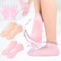 Silicone Exfoliating Socks Gloves Anti Slip Foot Hand Spa Mask Hands Peeling Gloves Prevents Dryness Feet/Hand Care Tools. 