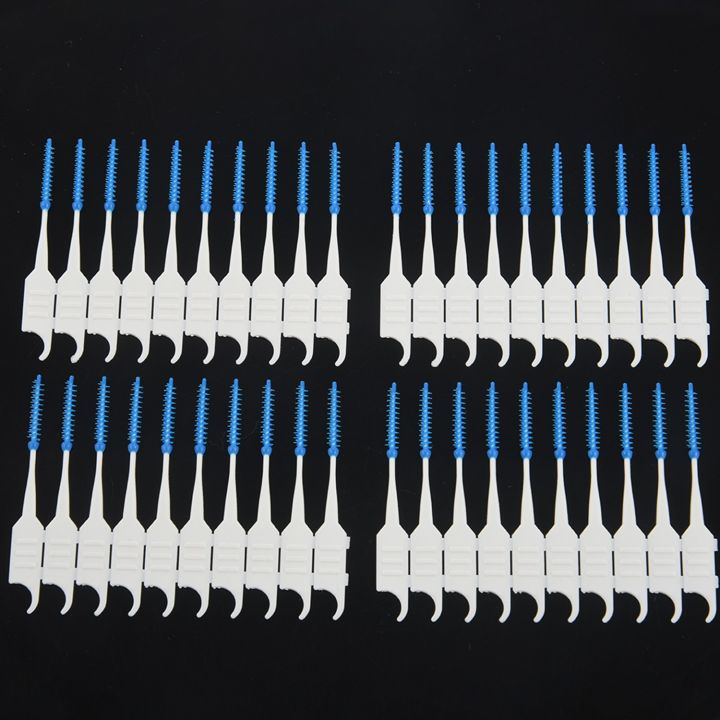 40pcs%20Teeth%20Toothpicks%20Dental%20Floss%20Picks%20Interdental%20Brush%20Stick%20Tooth%20Clean%20-%20Image%203