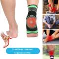 Copper Pressurized Support Ankle Braces for Men Women Sport Ankle Support Weaving Ankle Pads with Adjustable Compression Strap 1pcs. 