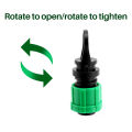 Drip Irrigation Tubing End Cap Plug 1/2 Inch for 16mm Tape Tubing. 
