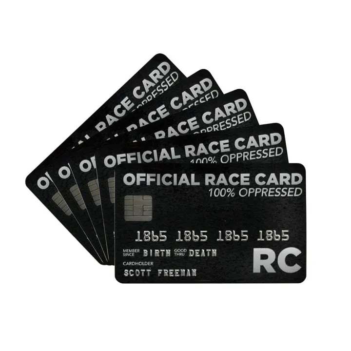 【Be worth】 Official Race Card Trumps Everything White Black Success ...