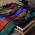 Men's Knitted Tie Solid Colourful Tie Skinny Narrow Slim Knit Warm Neck Gifts For Men Classic Woven Designer Daily Wear Cravat. 