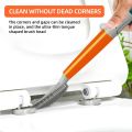 Detergent Refillable Silicone Toilet Brush Flexible Bowl Brush Cleaner Liquid Filled Cleaner Brush Wall-Mounted Cleaning Tools. 