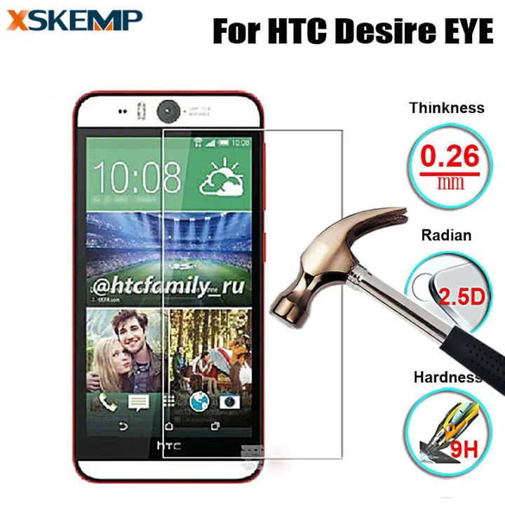 For  For  HTC Desire Eye....3mm screen protector 9H Hard 2.5D Arc Edge Round Border Screen Protector with Clean ToolsLumia 430....3mm screen protector 9H Hard 2.5D Arc Edge Round Border Screen Protector with Clean Tools