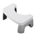 Non-Slip, Portable Squat Toilet with Removable Seat white. 