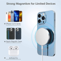 New MagSafe Charger iPhone 13 Magnetic Charger [Apple MFi Certified] Wireless Fast Charging Cable Cord Portable Charging Cord Compatible with iPhone SE131211X Mini,AirPods Pro-Strong Attraction. 
