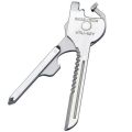 6 in 1 Multipurpose Keychains Pocket Tools Opener key ring chain kit tactical Screwdriver - Key Ring - Key Ring. 