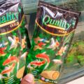 Quality Gold Aquarium Fish Food (20gm-Micro Pellet) For All Aquarium Fish-2paket.