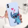For Samsung Galaxy A04 Phone Case Disney Cartoon Stitch Silicone Funda For Samsung A04S A04E A 04 A 04S GalaxyA04 TPU Back Cover.