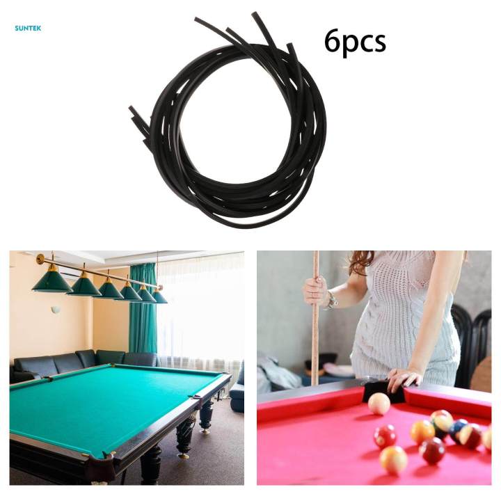 6x%20Pool%20Table%20Rail%20Cushions%20Replacement%20Premium%20Leisure%20Table%20Accessories%20Length%20130cm%20-%20Image%203