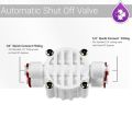 Auto Shut Off Valve Quick Connect Fittings for RO Reverse Osmosis Water System. 