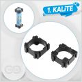 1x1 Cells - 18650 Battery Holder Bracket (2 Pcs). 