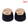 2Pcs 19.5x15.5mm Plastic Guitar AMP Amplifier Knobs Cap For Marshall Guitar.