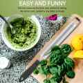 Lemon Zester & Cheese Grater - Stainless Steel - Kitchen Tool, Fruits. 