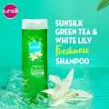 Sunsilk Green Tea and White Lily Freshness Hair Shampoo, 370 ml | Chiczee. 