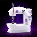 Mini Sewing Machiane - Dual Speed Portable Mini Electric Pedal Double Threads Rewind Swing Machine (299093750) - 299093750. 