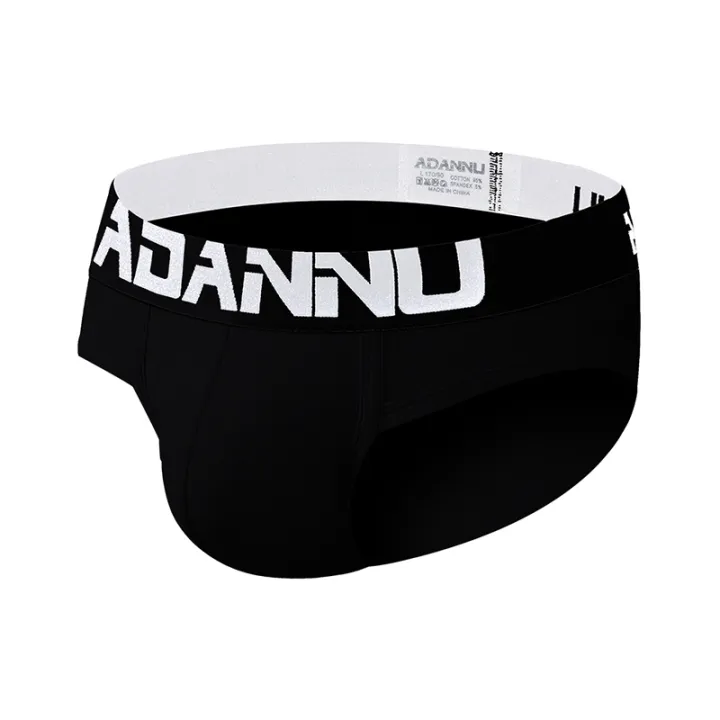 (1%20Pieces)%20ADANNU%20Sport%20Cotton%20Underwear%20Men%20Jockstrap%20Briefs%20U%20Convex%20Men%20Underpants%20Male%20Panties%20Patchwork%20Mens%20Innerwear%20AD127%20-%20Image%205