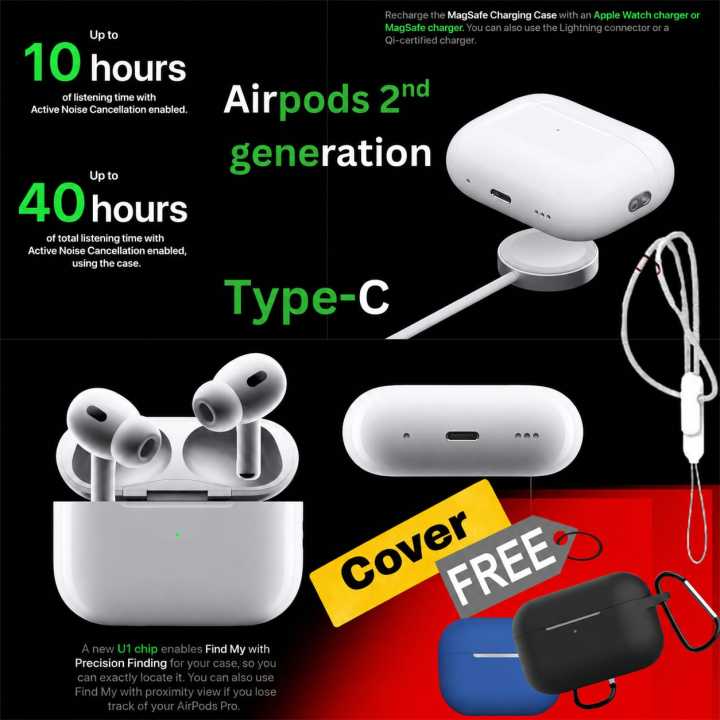 AirPods%20Pro%202nd%20genaration%20wireless%20Charging%20%20Bluetooth%20Earbuds%20-%20Image%203