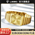 Leibingi brand cross-border watches men's quartz watches fashion waterproof luminous women's watches business couple watches wholesale. 