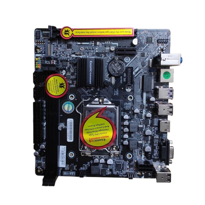 Esonic%20Motherboard%20H61%20-%20M.2%20Support%202Nd%20&%203Rd%20Gen.%20Lga1155%20Processor%20-%20Intect%201-Year%20Brand%20Warranty%20-%20Reliable%20Motherboard%20Choice%20-%20Image%204