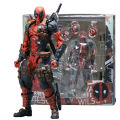AMAZING YAMAGUCHI Deadpool 2.0 Grey Action Figure Mutants Joint Movable KAIYODO Wade SHF Model Movie Toys for Kids Gift. 
