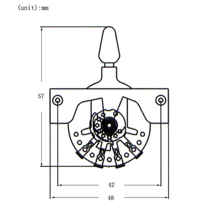 JDXHLAU%20Guitar%20Metal%205%20Way%20Lever%20Switch%20Selector%20for%20ST%20FD%20Electric%20Guitar%20Parts%20Replacement%20-%20Image%205