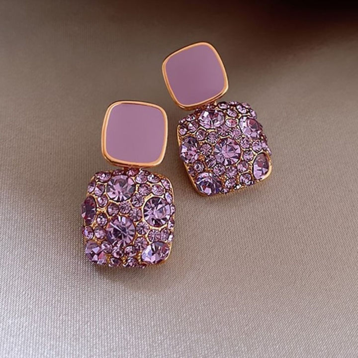 1%20Pair%20Luxury%20Female%20Crystal%20Zircon%20Stone%20Earrings%20Fashion%20Diamonds%20Gemstones%20Square%20Rhinestone%20Earrings%20Bling%20Bling%20Geometric%20Drop%20Earring%20for%20Girls%20Women%20-%20Image%204
